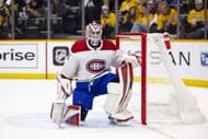 Samuel Montembeault of the NHL's Montreal Canadiens